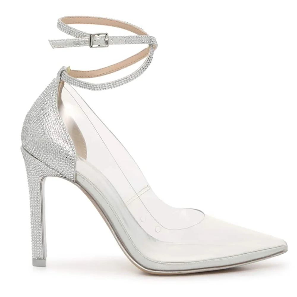 Brand new Jlo Morley Rhinestone Pump.... very light ✨️ elegant shoes 👠 👠 👠 - Picture 4 of 17